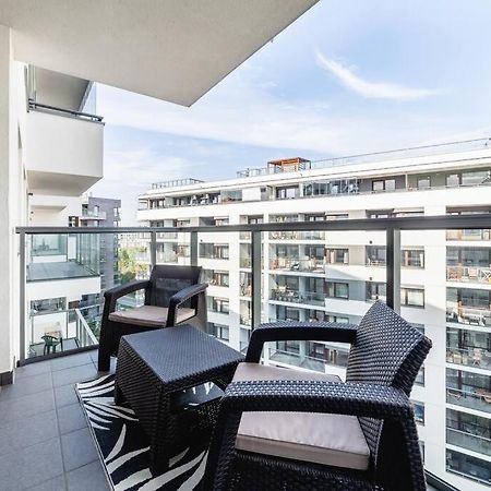 Stylowy Apartament Centrum Warszawy Z Tarasem Warsaw Exterior photo